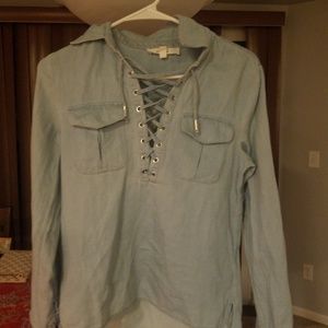 Denim shirt
